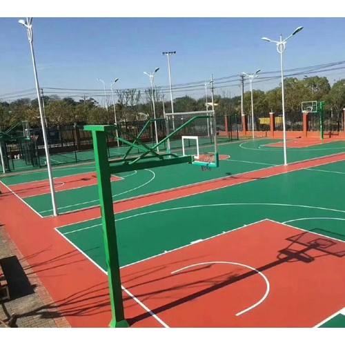 硅pu篮球场、硅pu羽毛球场-专业施工-质量保证-找宏观体育